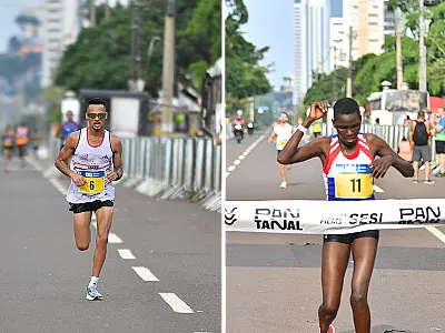 Corrida do Pantanal tem vitória inédita de brasileiro e queniana na elite dos 15 km