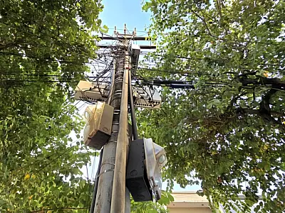 Projeto de Lei obriga Energisa a notificar empresas para remoção de fios inutilizados