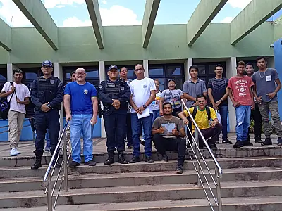 Parceria entre PM e Senai qualifica jovens e adultos da parte alta de Corumbá