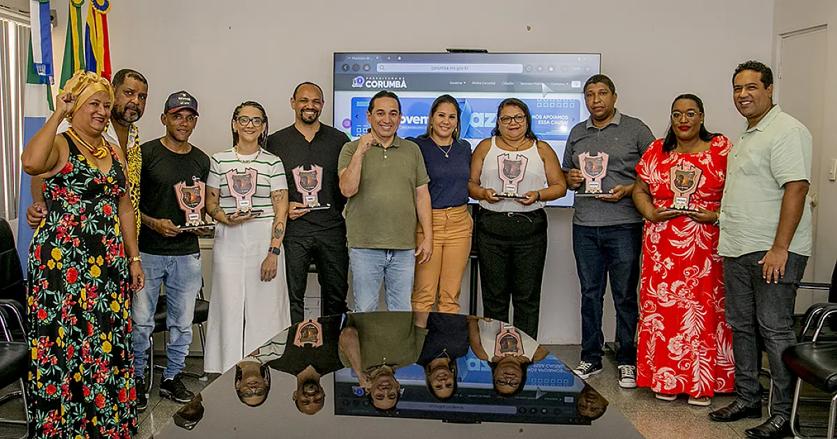Prêmio Zumbi homenageia personalidades da luta pela igualdade racial em Corumbá
