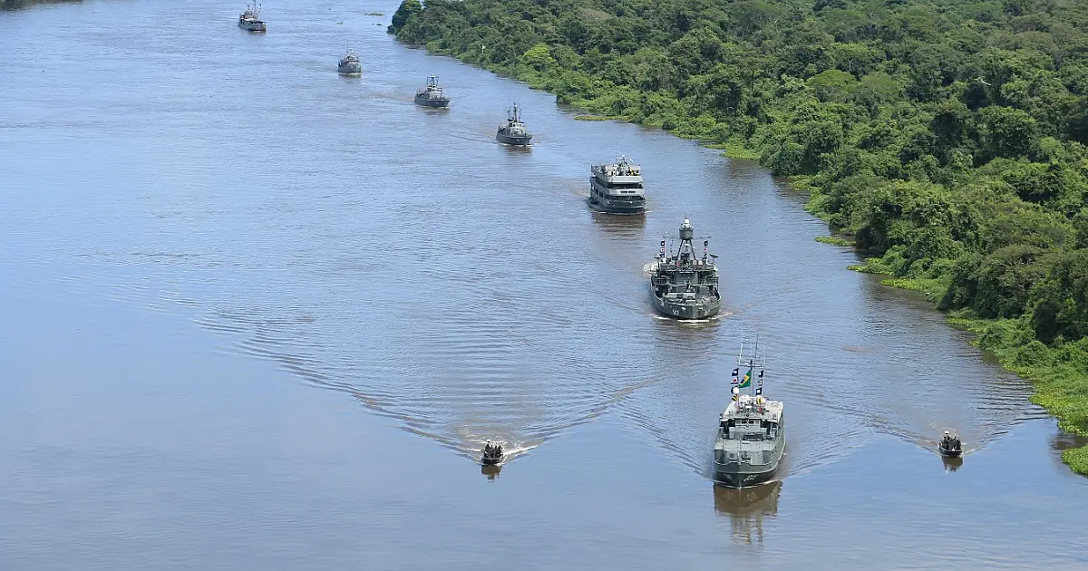 Marinha celebrará o 7 de Setembro com desfile naval no rio Paraguai