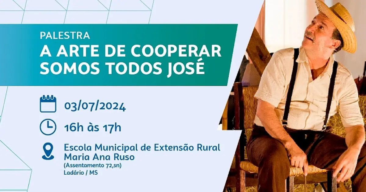 "A Arte de Cooperar: Somos Todos José" incentiva transformação social em assentamento de Ladário