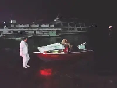 Resgatado corpo encontrado boiando na Barra de São Lourenço