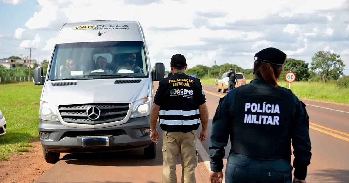 Fiscalização da Agems contribui com o combate ao transporte clandestino interestadual