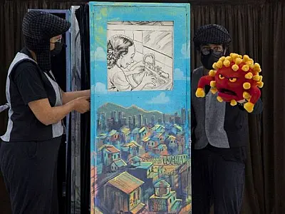 Teatro infantil fala sobre higiene pessoal em 4 escolas do município