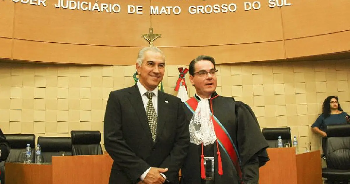 Ary Raghiant Neto toma posse como desembargador do TJMS