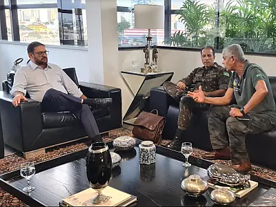 FIEMS e Comando Militar do Oeste se reúnem para fortalecer Programa Soldado Cidadão