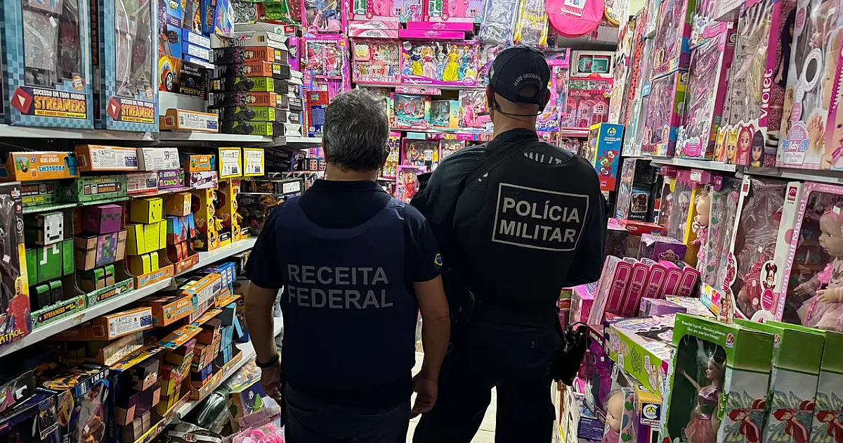 Receita Federal apreende mais de 4 toneladas de mercadorias irregulares em Corumbá