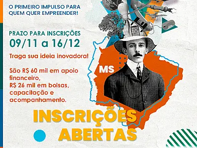 Segunda edição do Programa Centelha MS vai selecionar 50 novas startups