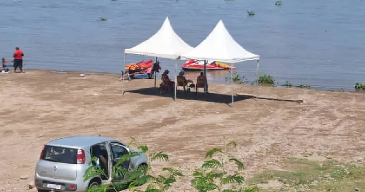 Parceria com Bombeiros reforça segurança na Prainha do Porto Geral
