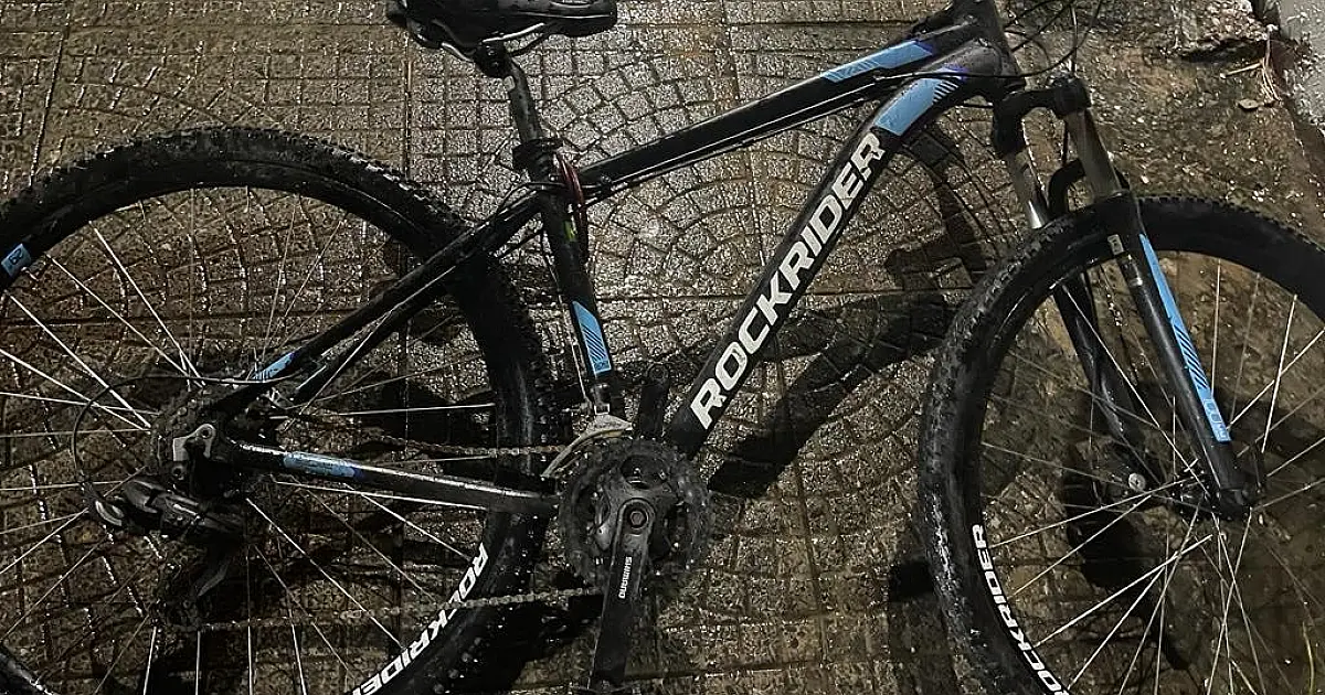Autor de furto é preso e bicicleta é recuperada pela Força Tática