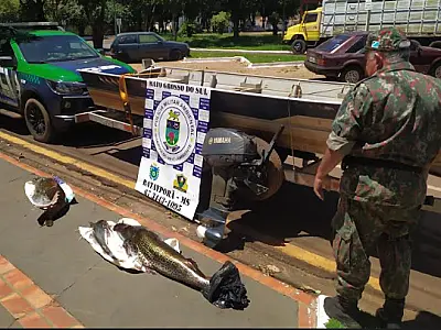 Pescador é preso e multado em R$ 1,6 mil por pesca ilegal na Piracema