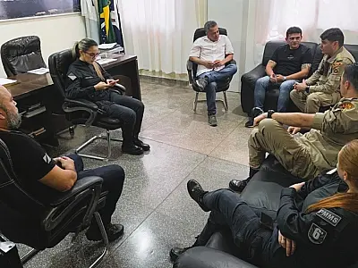 Conselho se reúne com prefeito de Ladário para discutir segurança na região