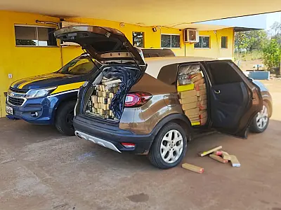 Dois irmãos são presos levando mais de 900 kg de drogas para Três Lagoas