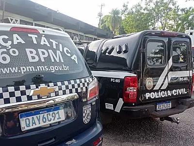 Cinco pessoas são presas e um menor é apreendido pela operação Inviolável em Corumbá
