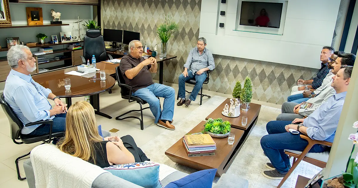 Presidente Jerson Domingos se reúne com chefes de Divisões do TCE-MS