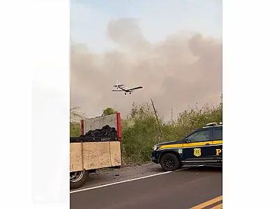 Após interdição por conta de incêndio, BR-262 é liberada pela PRF