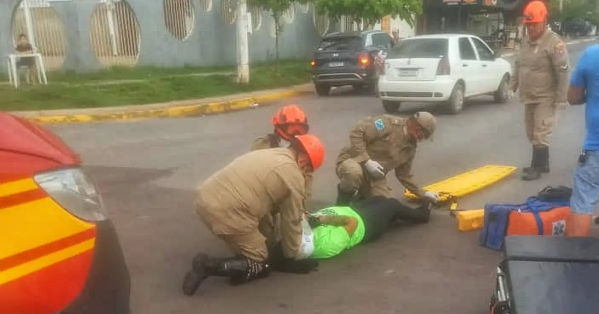 Bombeiros atendem acidente de trânsito, resgate de cadáver e incêndio em creche