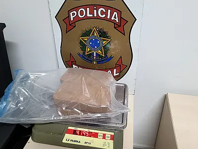 Casal boliviano é preso com 4kg de pasta base em ônibus que seguia para o Rio de Janeiro