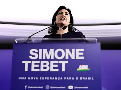Simone Tebet é lançada como pré-candidata do MDB pela Presidência da República