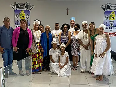 Ladário sedia 1&ordm; Encontro da Igualdade Racial