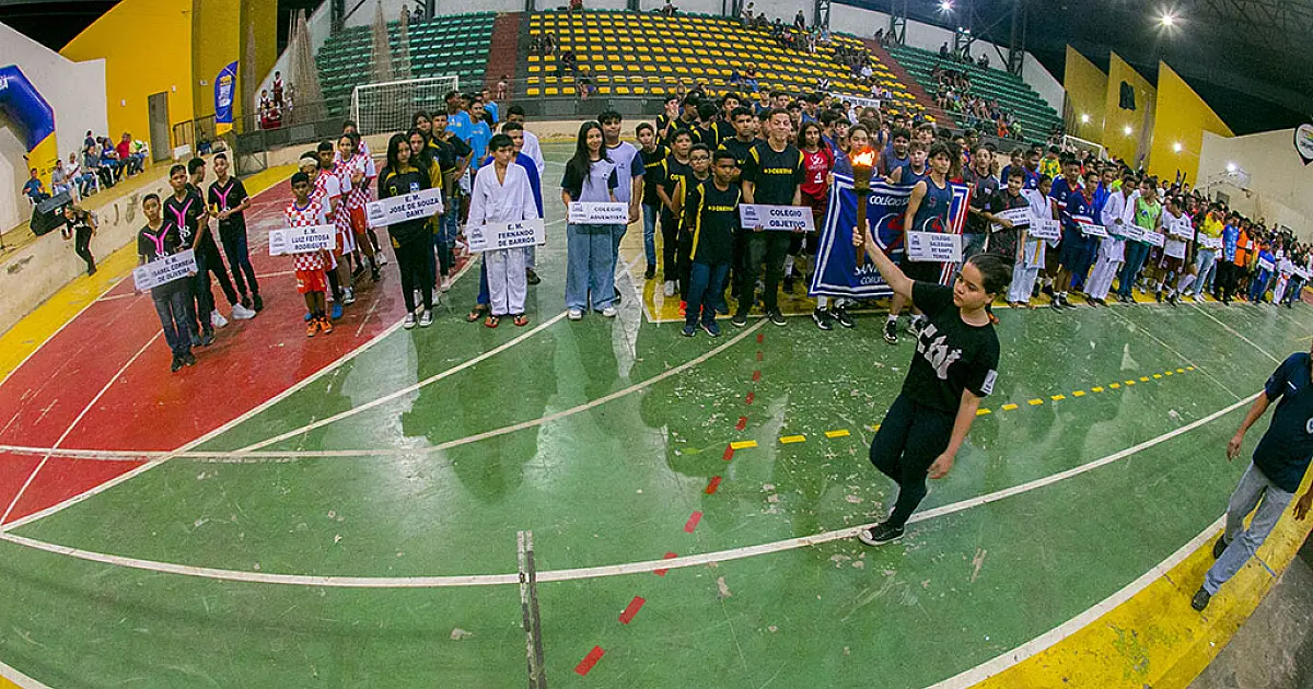 Abertura dos Jogos Escolares de Corumbá acontece hoje com 880 atletas