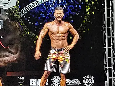 Ladarense leva segundo lugar na Copa de fisiculturismo Mister-Fronteira MS