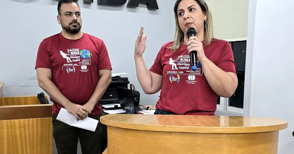 Sábado acontece a 1ª Caminhada do Dia Mundial do Rim em Corumbá
