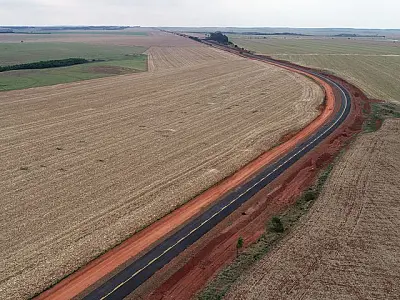Estado acelera pavimentação de 113 km de rodovias-tronco da Rota Bioceânica