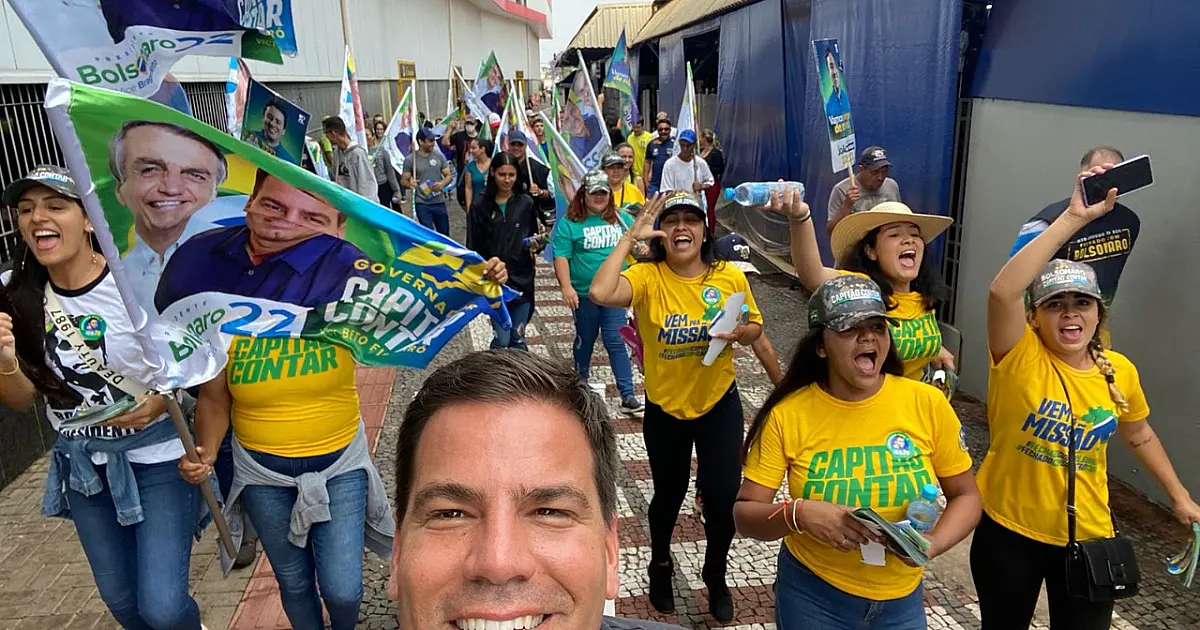 Capitão Contar faz campanha em Corumbá nesta terça-feira