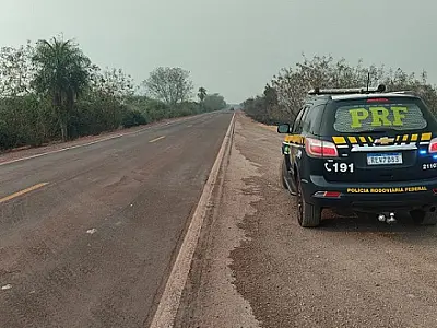 Chuva ajuda na redução do fogo e tráfego é liberado na BR 262