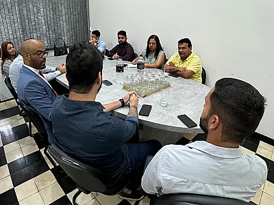 Segurança pública é tema de reunião entre prefeito de Corumbá e delegado regional da Polícia Civil