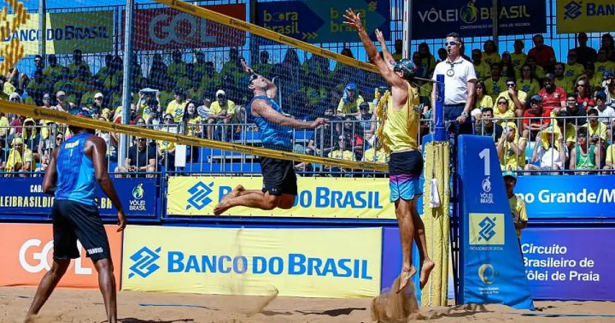 Etapas do Circuito Brasileiro de Vôlei de Praia são confirmadas em Mato Grosso do Sul