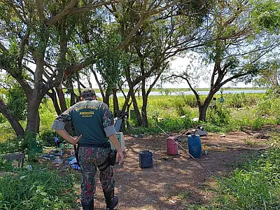 PMA investiga ação humana em incêndio em vegetação no Tamengo
