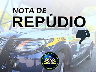 Em nota, PM promete medidas rigorosas após autor jogar lanche em policiais