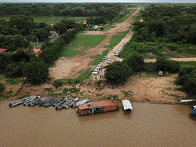 Nova ponte sobre o rio São Lourenço vai integrar MS e MT pelo Porto Jofre