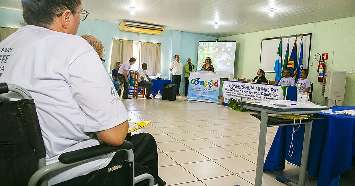 Conferência Municipal discute implementação dos direitos das pessoas com deficiência