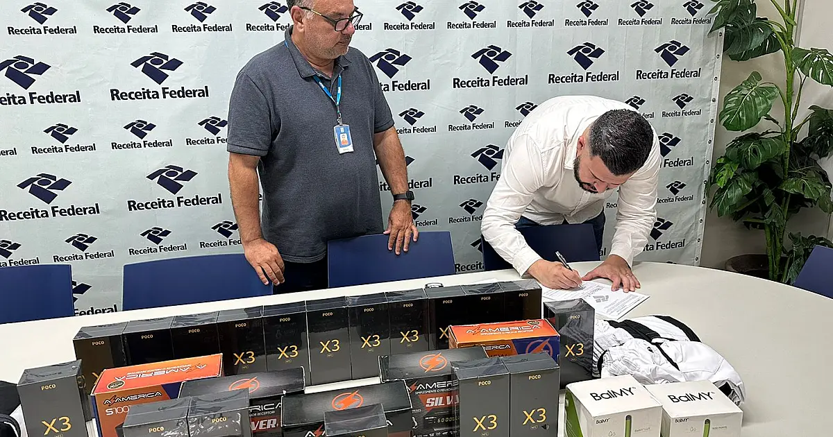 Receita doa mais de R$ 162 mil em mercadorias apreendidas para a UFMS