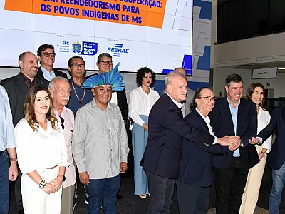 Governo e Sebrae/MS vão fomentar o empreendedorismo indígena em no estado