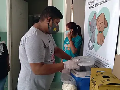 Campanha antirrábica deve vacinar 30 mil cães e gatos