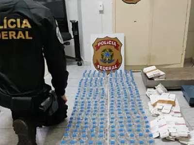 Medicamento apreendido na BR 262 chega a custar R$ 3 mil reais