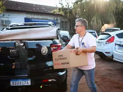 Início de votação em MS registra substituição de 10 urnas eletrônicas
