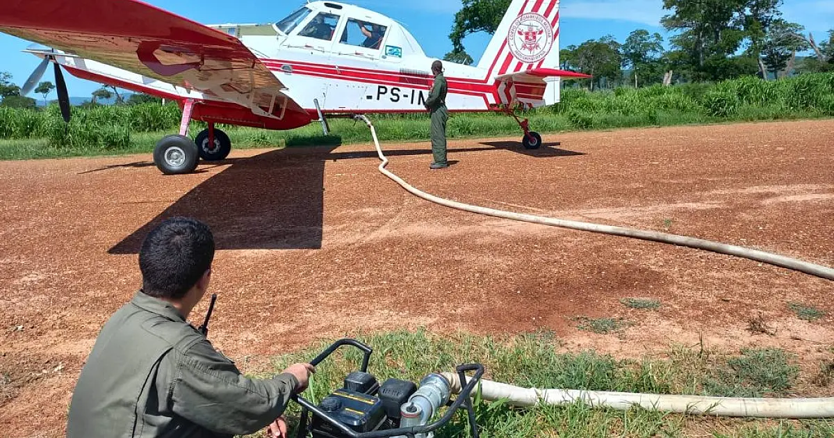 Combate à incêndio no Pantanal completa 10 dias