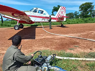 Combate à incêndio no Pantanal completa 10 dias