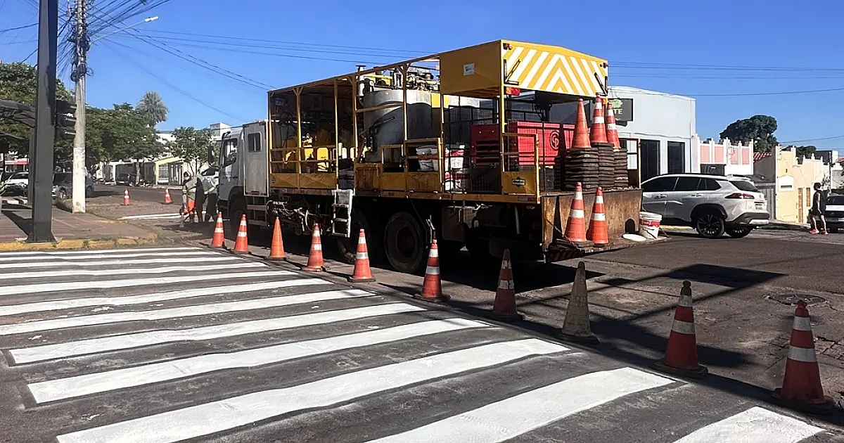 Corumbá reforça sinalização e mira segurança no trânsito urbano