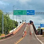 Ponte sobre o Rio Paraguai terá nova interdição neste domingo, dia 12