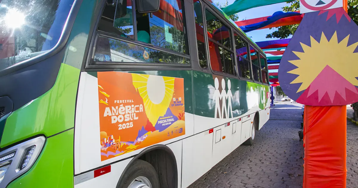 Festival América do Sul terá micro-ônibus gratuito e pontos estratégicos para táxis e aplicativos
