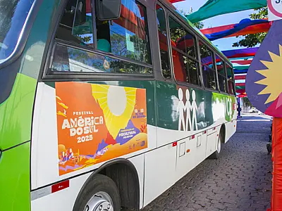 Festival América do Sul terá micro-ônibus gratuito e pontos estratégicos para táxis e aplicativos