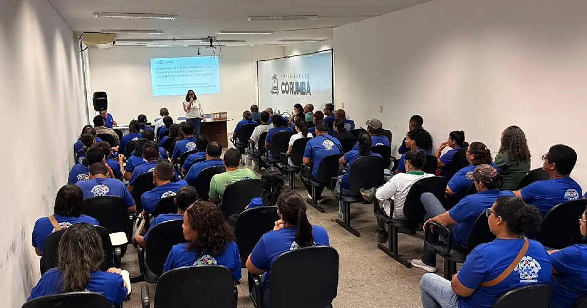 Agentes de endemias de Corumbá recebem smartphones para agilizar combate à dengue e chikungunya