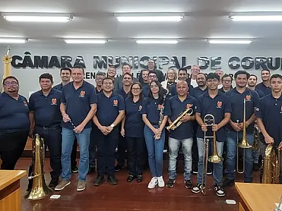 Tradicional Banda Manoel Florêncio recebe homenagem por trajetória cultural em Corumbá